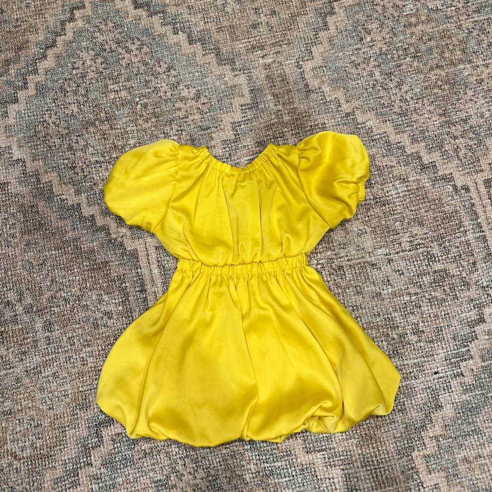 Habitual Yellow Kids Dress